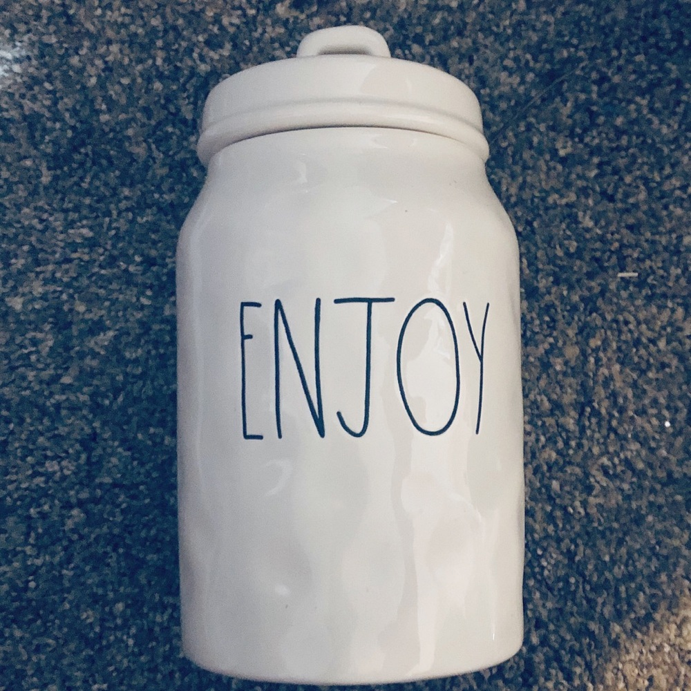 Rae Dunn Enjoy Canister